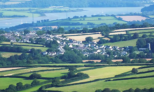 Views over the Parish of St Dominic